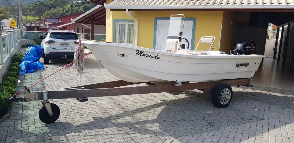 Lancha para Pesca e Passeio Completa 15 pés motor de 40 hp 4 tempos Mercury - Foto 2