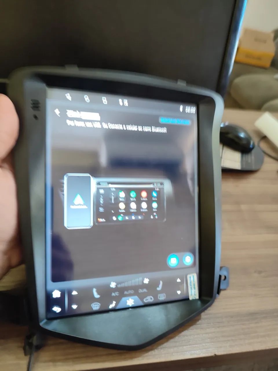 Tesla cruze nova e instalada, funciona tudo