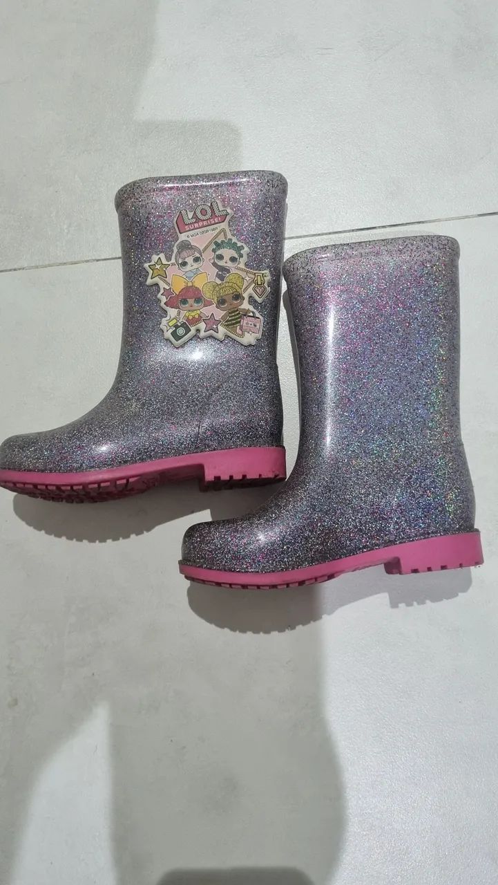 Botas de chuva LOL Surprise Glitter