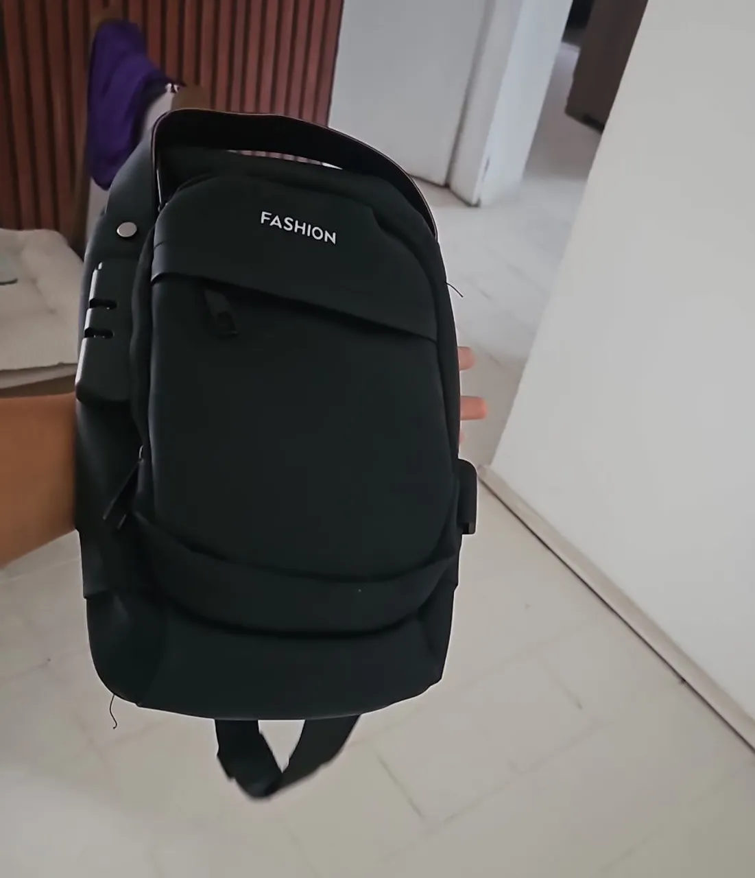 Mochila Masculina Anti Furto