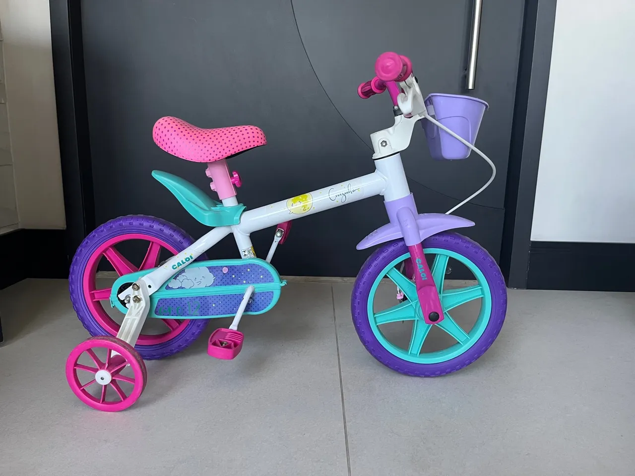 Bicicleta Infantil Caloi Aro 12 Menina