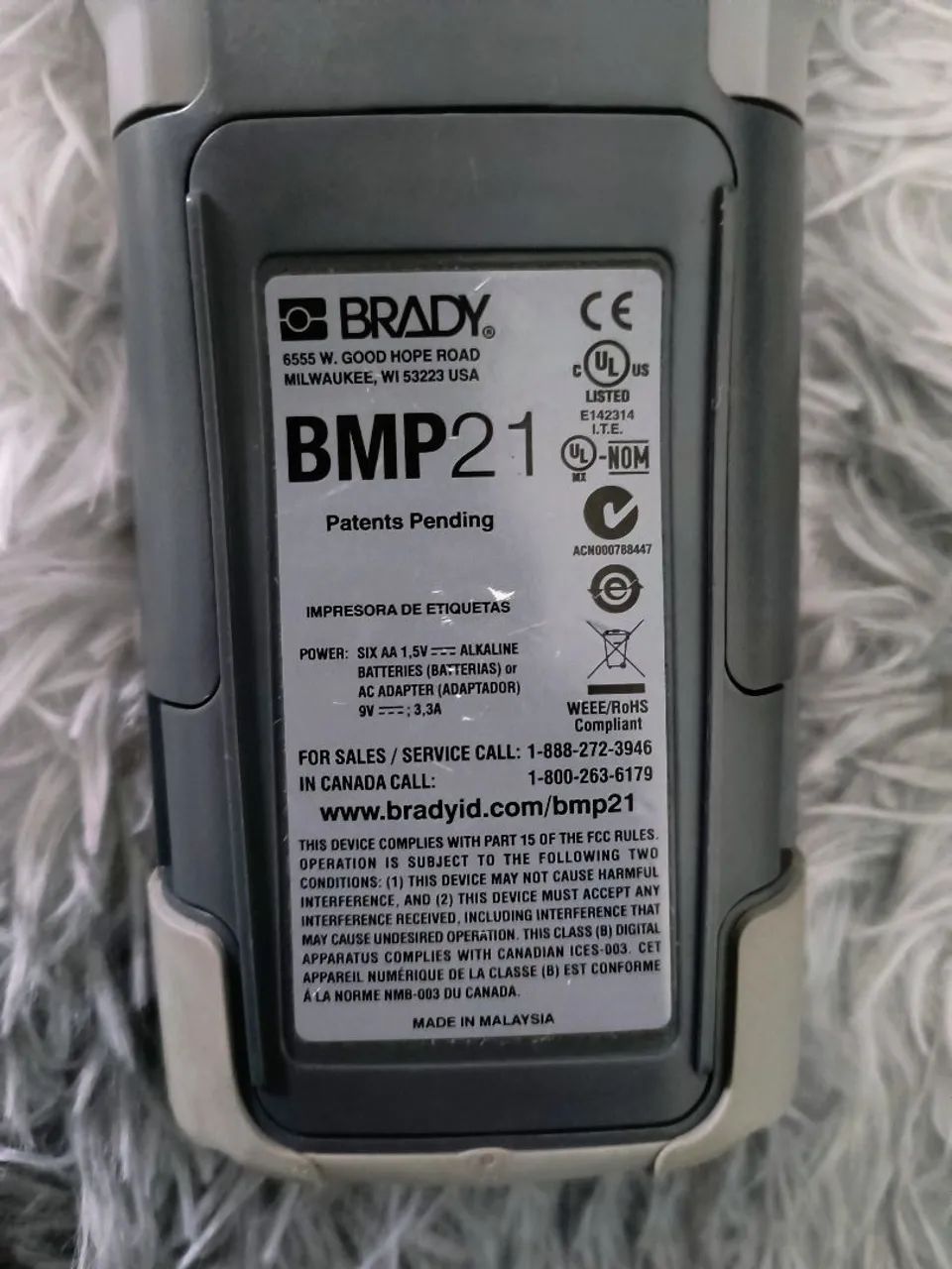 Impressora Etiquetadora portatil Brady BMP21 - Foto 4