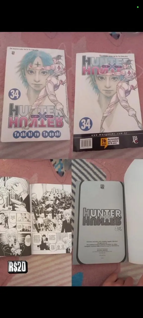 Hunter x Hunter - Volume 34 usado