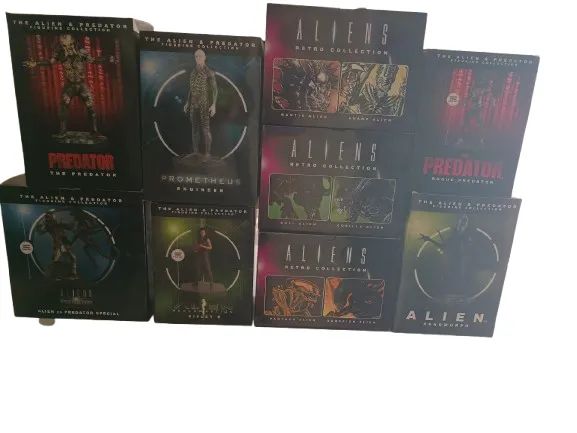 Maquete Coleção Alien X Predator Eaglemoss Action Figures - Foto 5