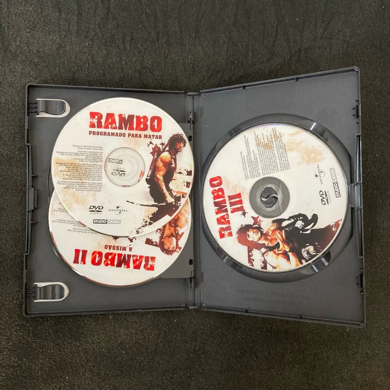 Rambo - Trilogia DVD - Sylvester Stallone - Foto 3