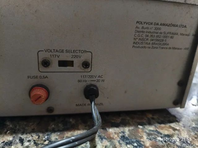 Tape Deck Polyvox CP 1900M - Tela MP3 Adaptada  - Foto 4