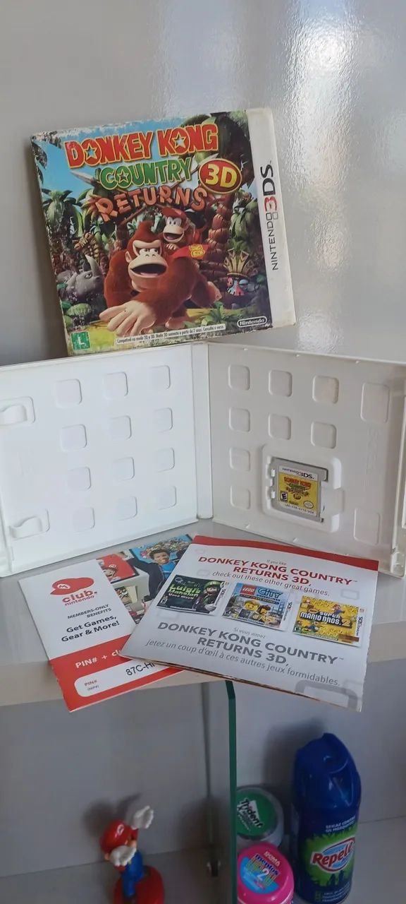 Doken kong country 3D nintendo 3ds completo - Foto 5