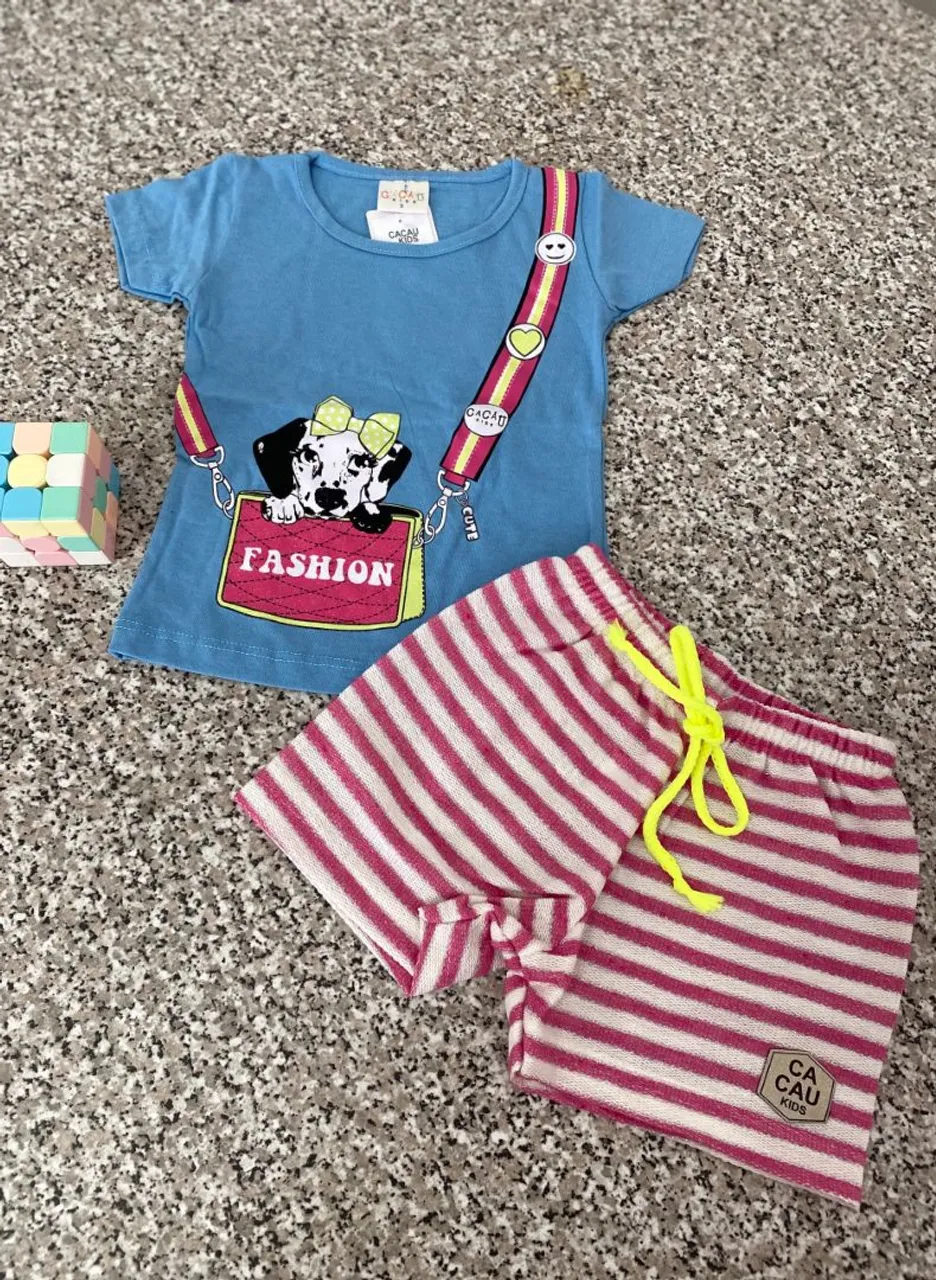 Conjunto Infantil Menina e Menino
