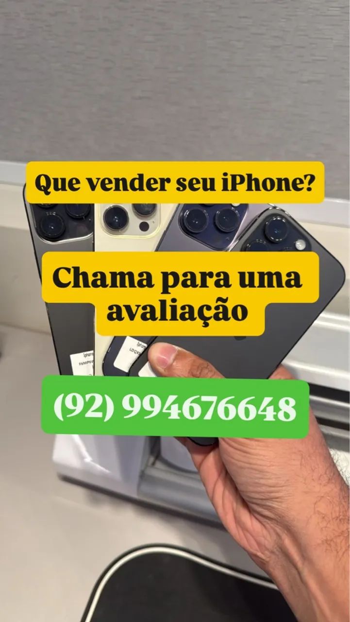 Que vender seu iPhone, chama para uma avaliação 