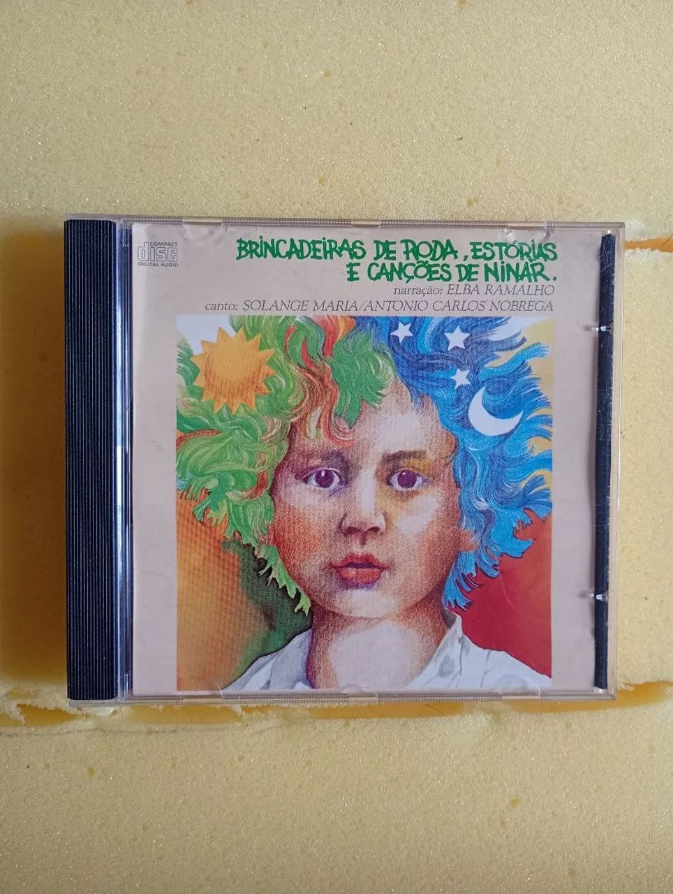 Cd Infantil Brincadeiras de Roda, estórias e Canções de Ninar