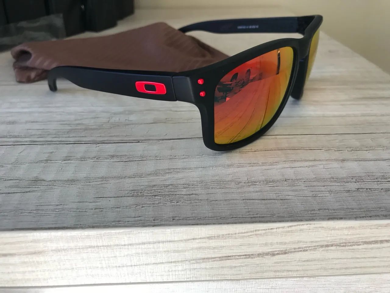 Óculos oakley Holbrook Red  - Foto 3