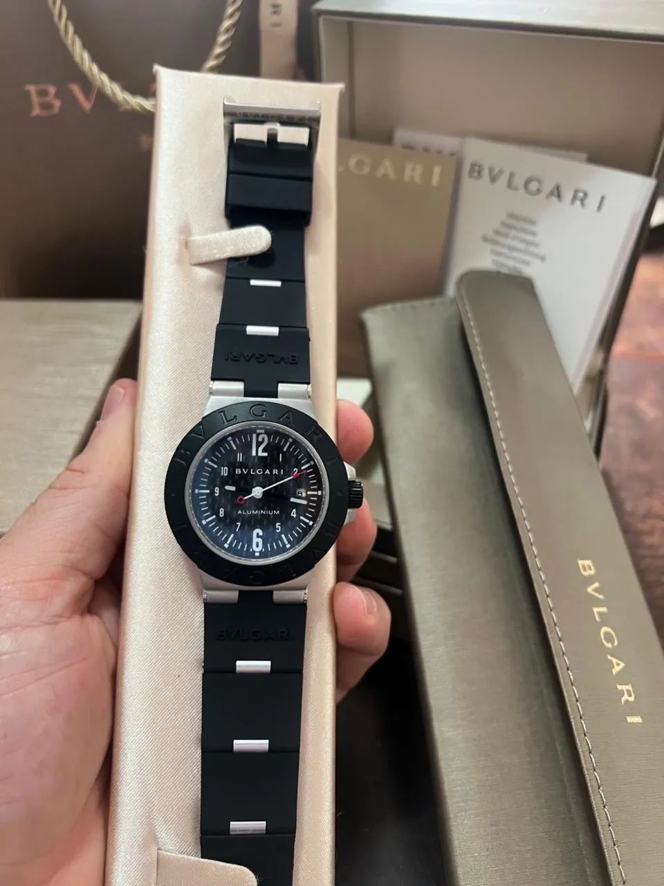 Relógio bvlgari 