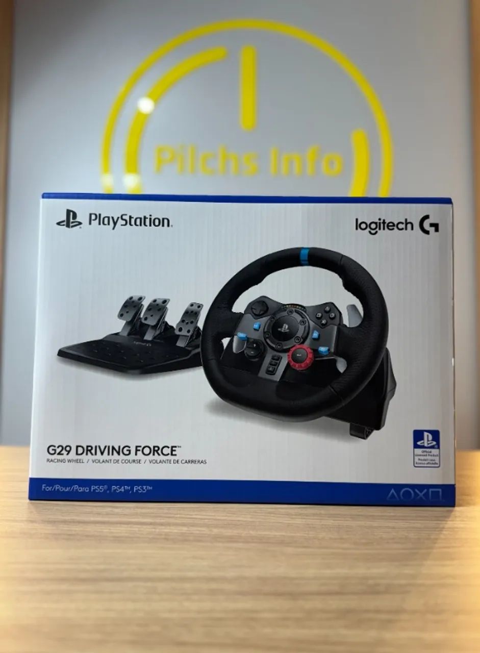 Volante Logitech G29 - Novo Lacrado - Loja Física - Garantia - Até