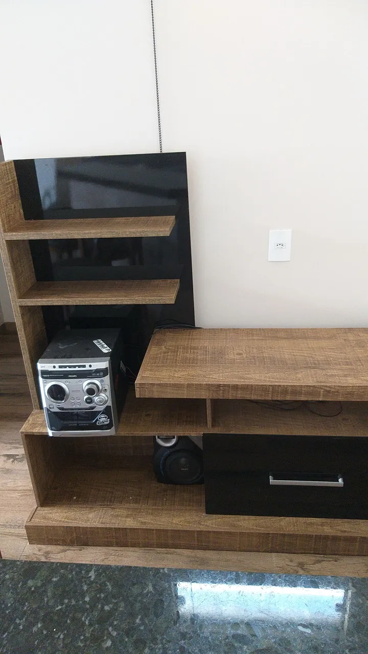 Rack para sala com design moderno e funcional