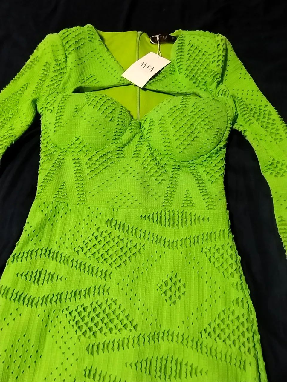 Vestido verde Mya Collection - Foto 2