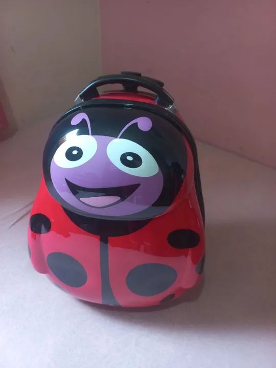 Mochila Infantil Ladybug - Vermelha - Foto 2