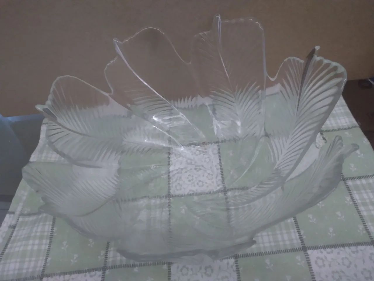 Bowl de vidro Transparente Decorativo - Foto 2