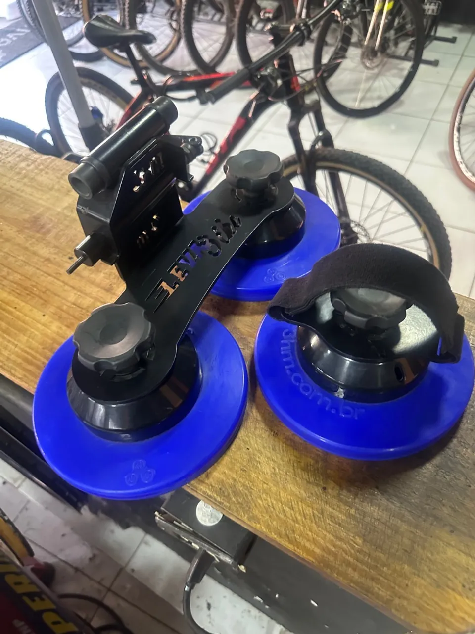 Transbike Ventosa Teto Carro 3HM