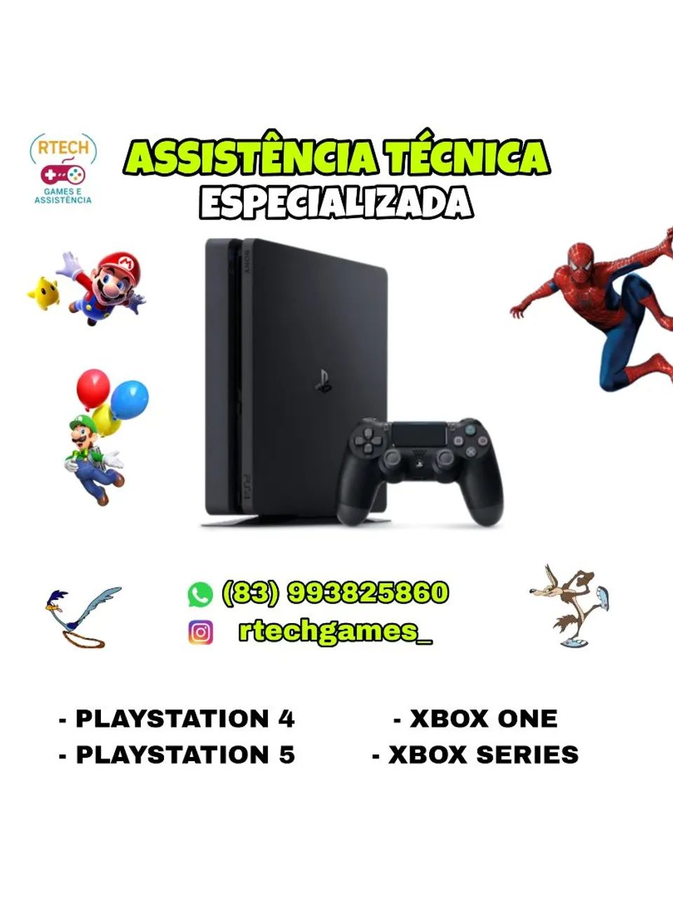 PS4 - ASSISTÊNCIA TÉCNICA ESPECIALIZADA 