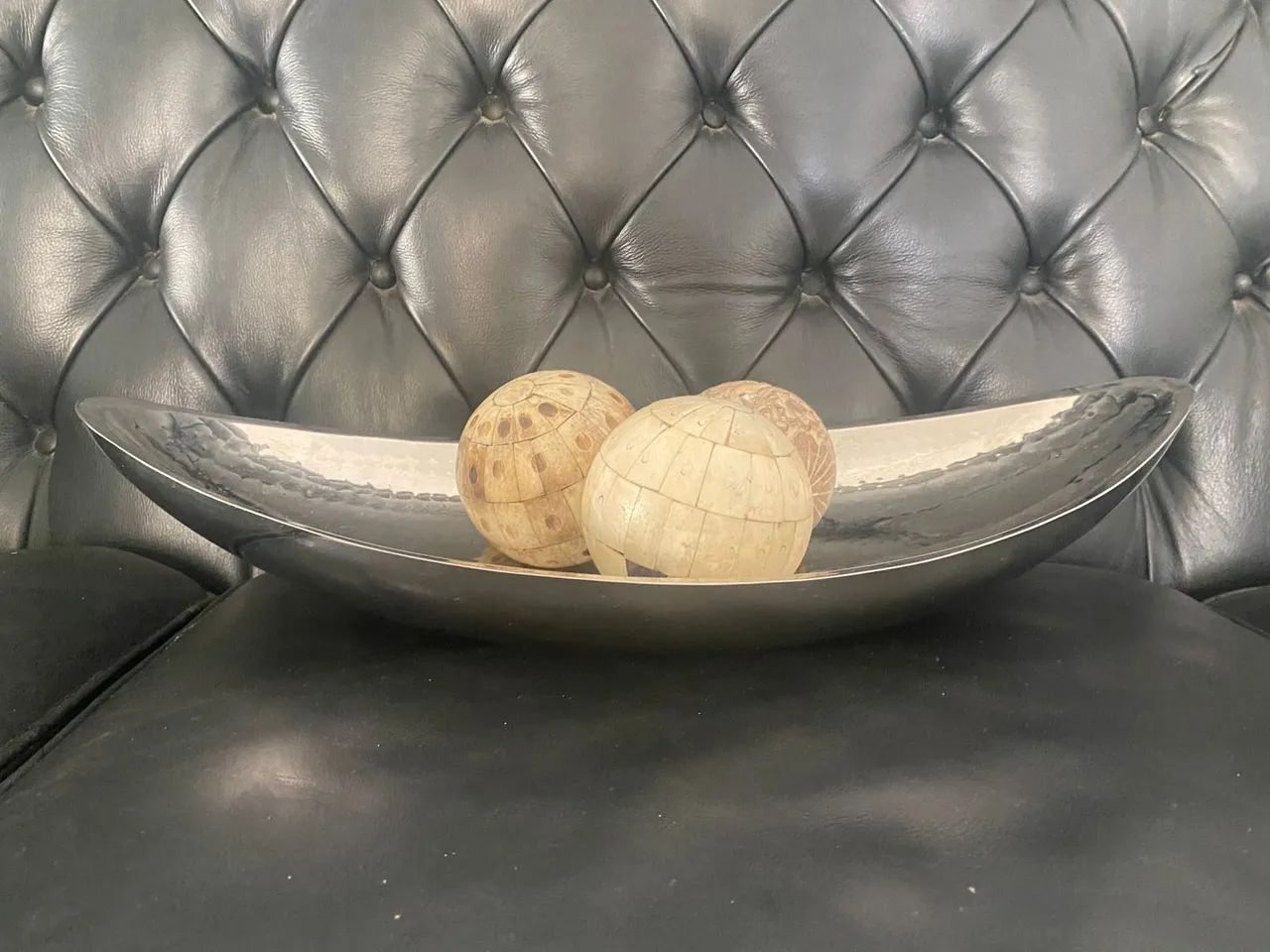 Centro de mesa decorativo com esferas - Foto 4