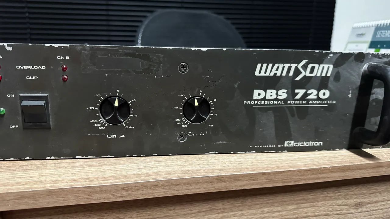 Potência DBS 720 Wattsom (ciclotron)