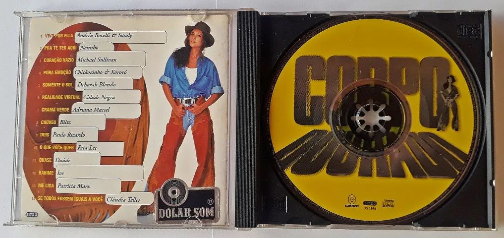 Cd Novela Corpo Dourado Nacional - Foto 2