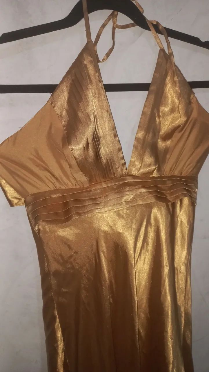 Vestido dourado