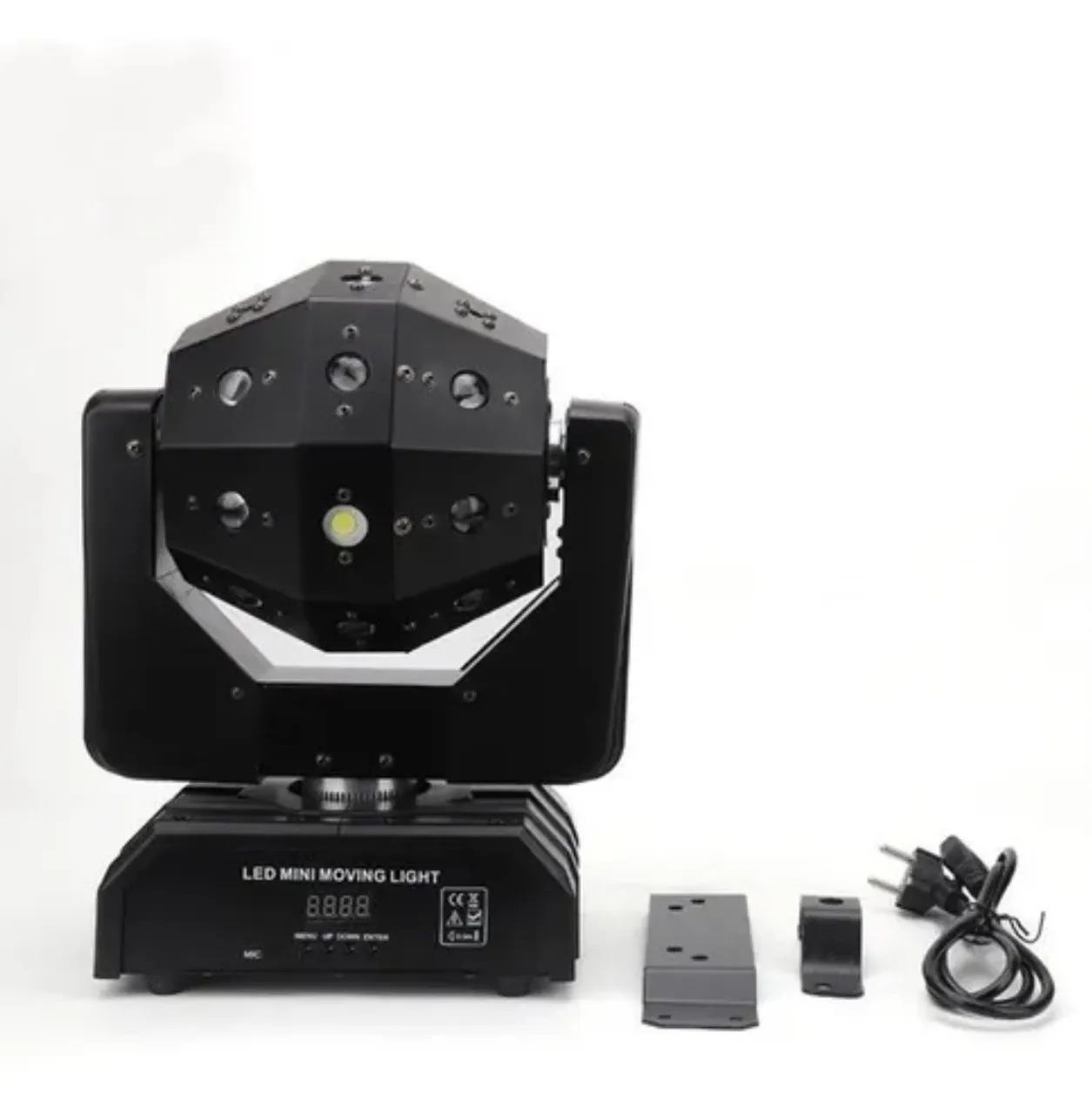 Globo Bola Maluca Led RGB Strobo Laser jogo luz Dj - Moving Head Magic Ball