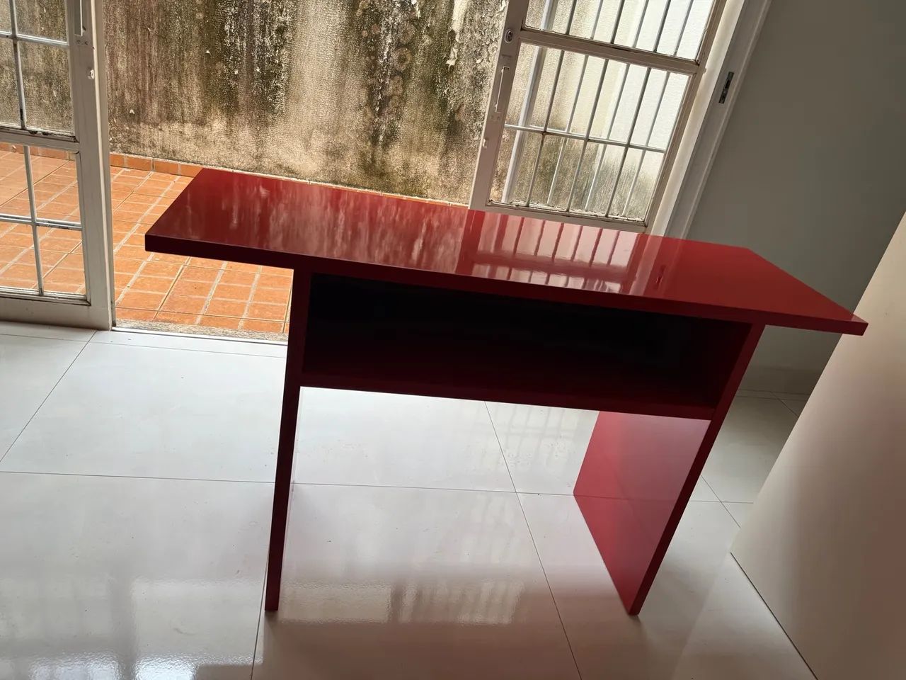 Aparador Laqueado vermelho Moderna - Foto 2