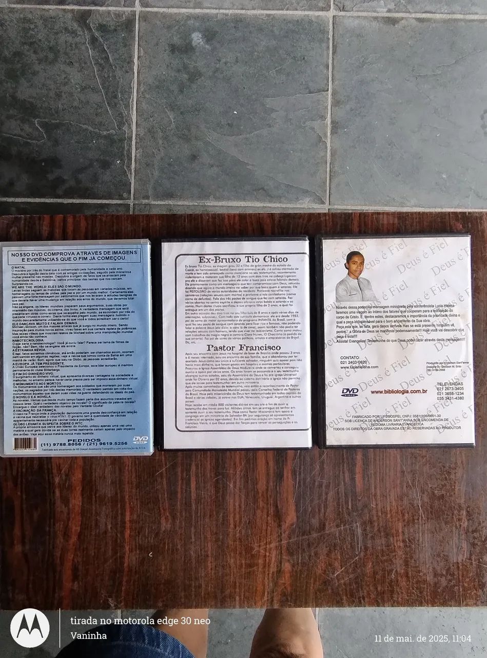 DVDs de Música e Mensagens Gospel - Diversos Títulos - Foto 4
