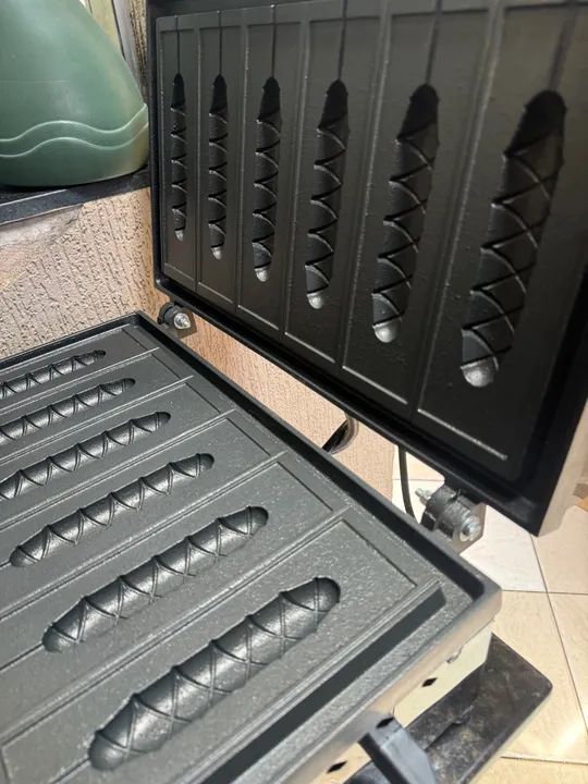 Máquina de crepe e wafles  - Foto 2