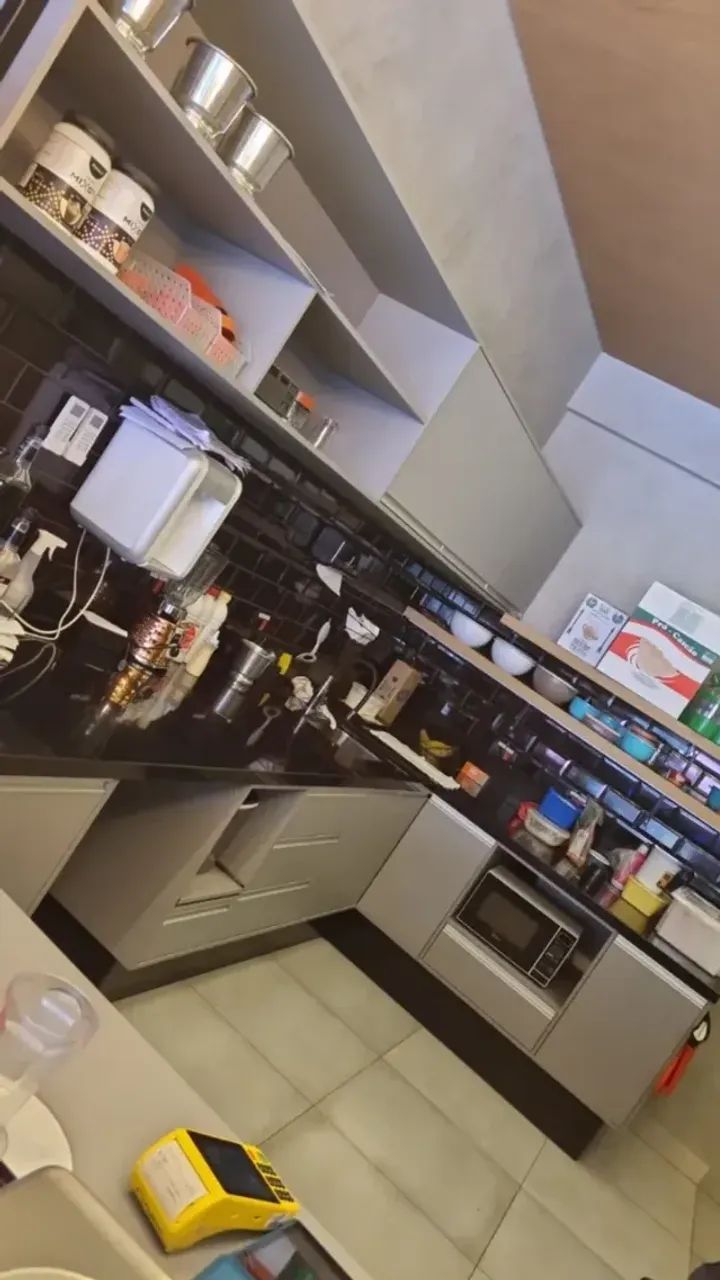 Jogo de Cozinha Com Granito MDF 