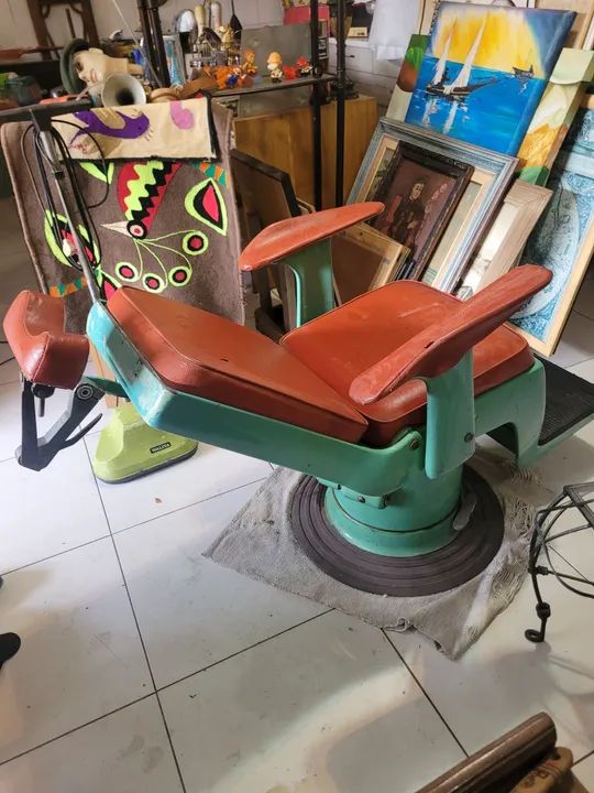 Cadeira antiga : - Foto 3