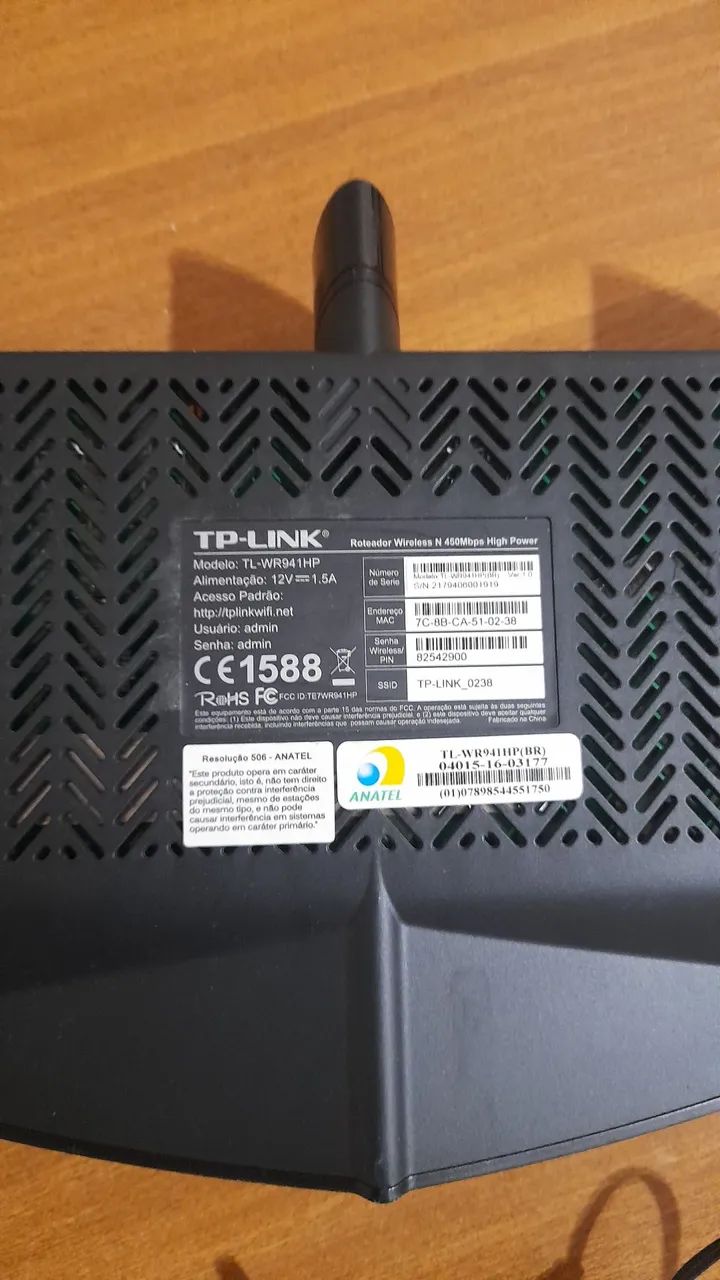 Roteador wireless TP-LINK CE 1588 - Foto 3