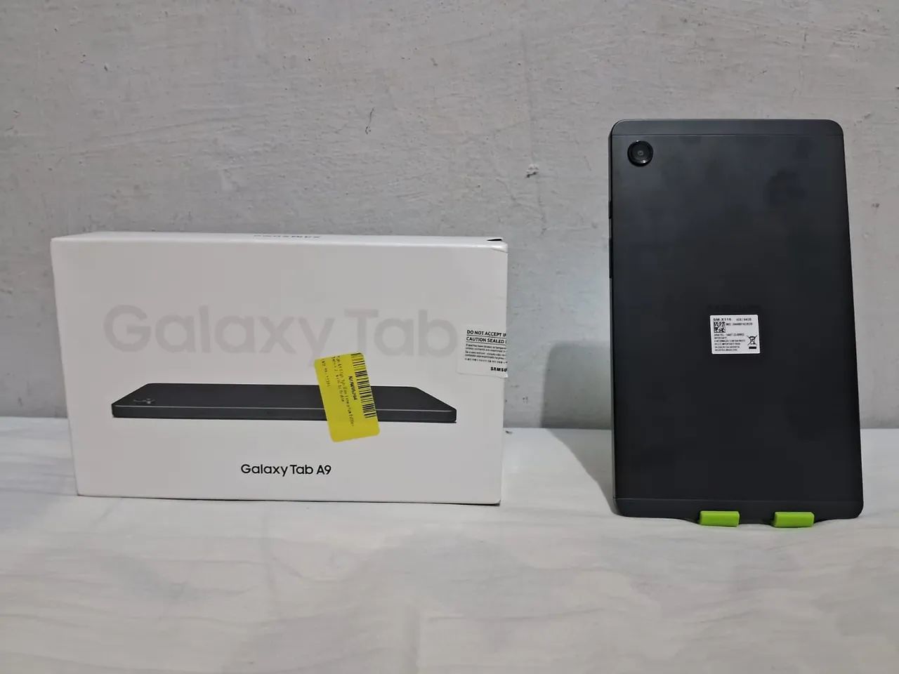 Tablet Samsung A9 4G zero com nota e garantia de 1 ano com película e capinha  - Foto 2