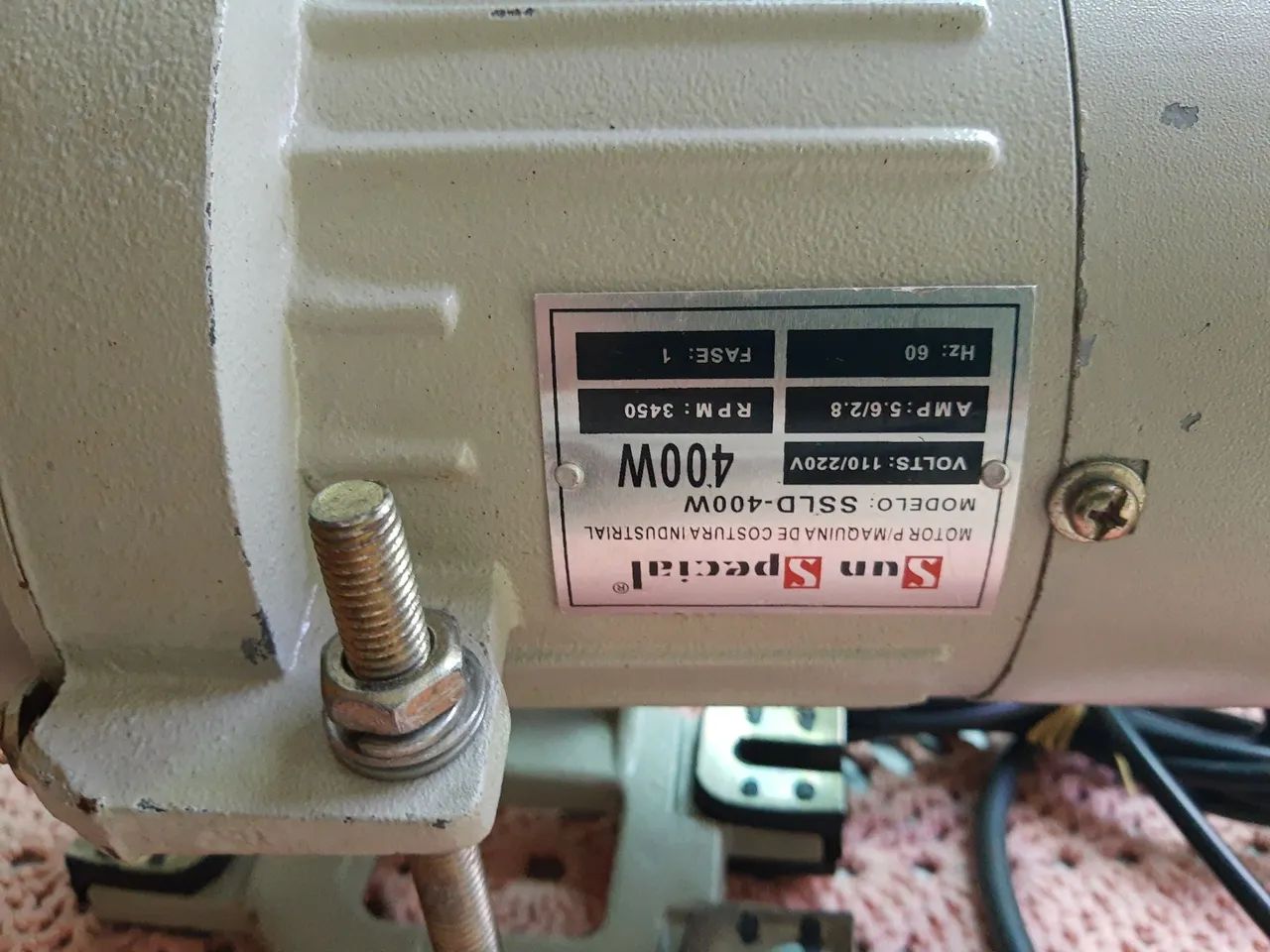 Motor para Máquina de Costura Industrial. - Foto 2