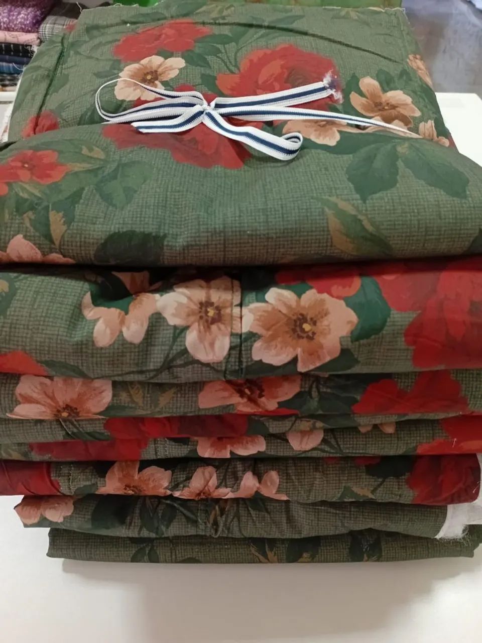 Retalho de matelassê de percal Mmartan 