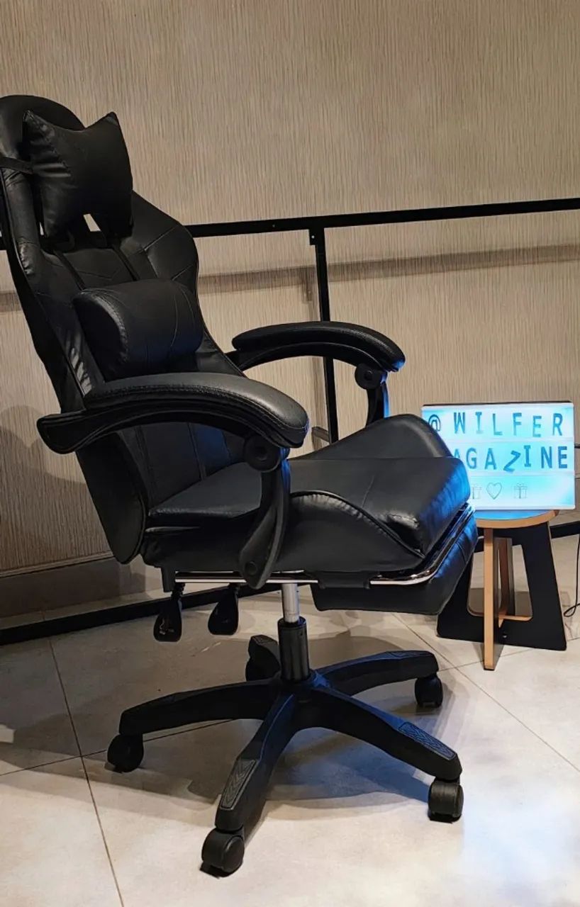 CADEIRA GAMER  COM APOIO  - Foto 2