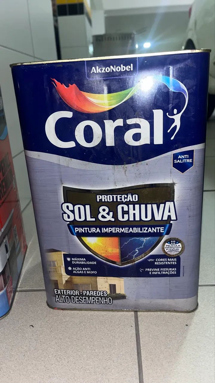 Coral White Exterior Paint