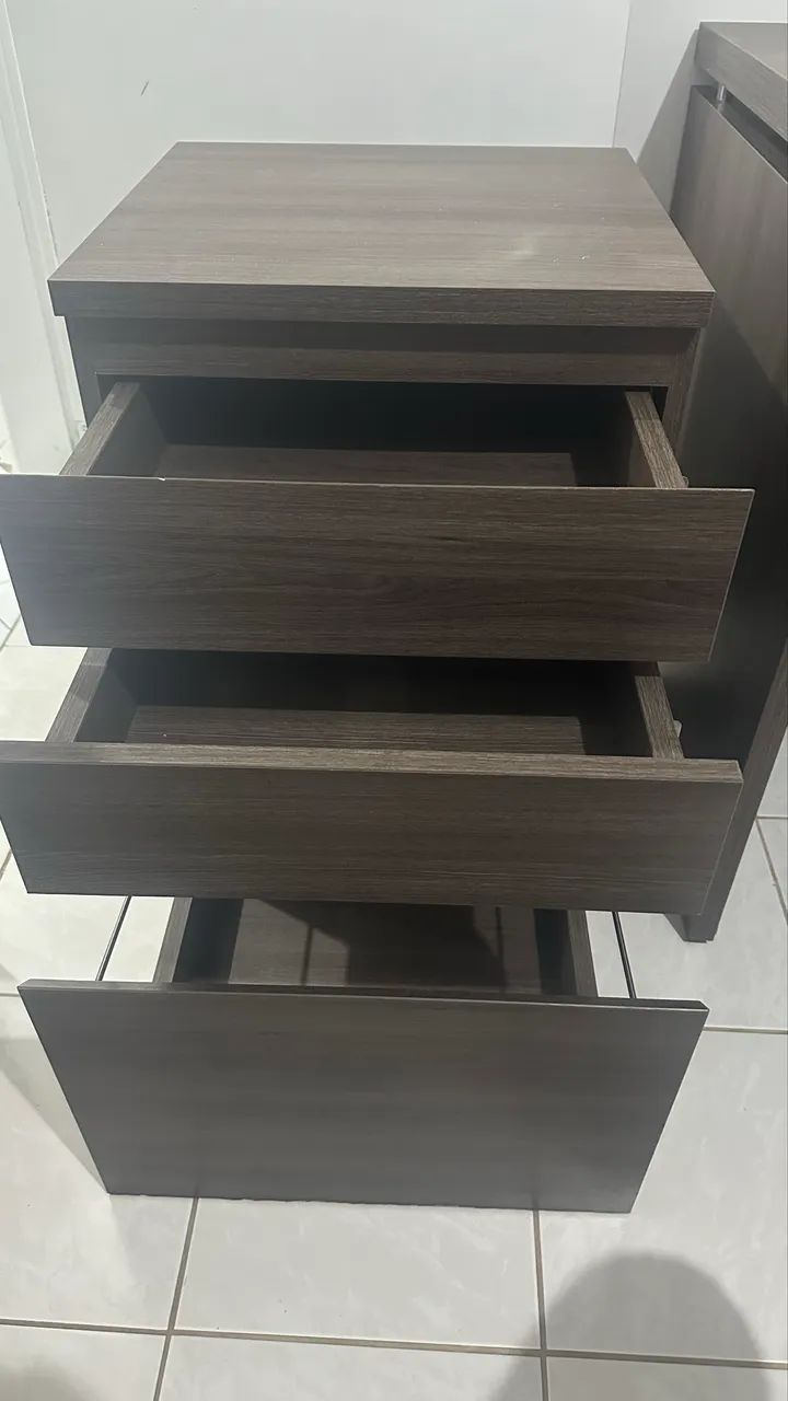 Mesa com gaveteiro escritório - Foto 3