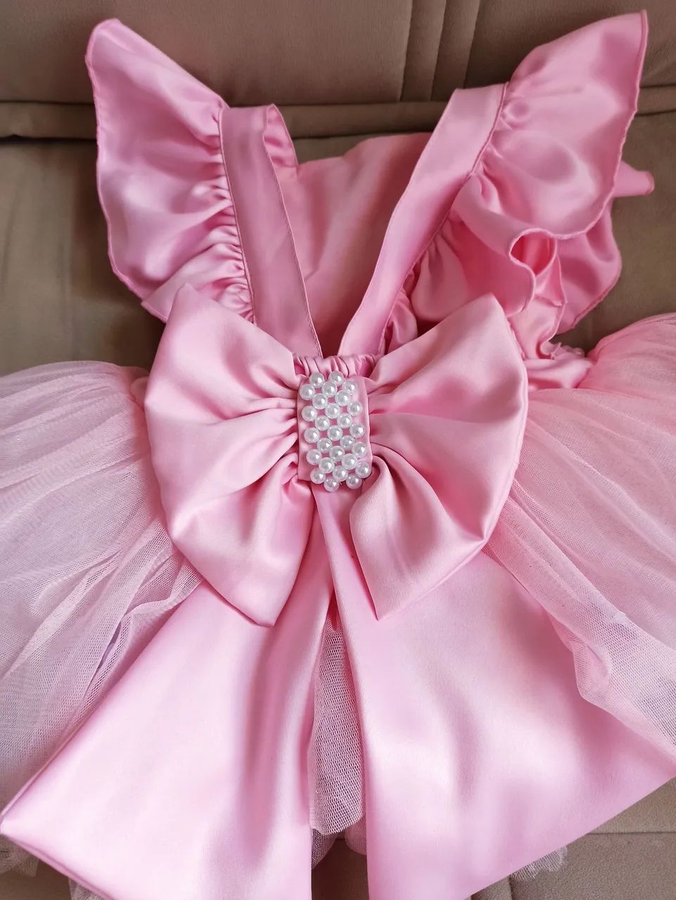 Vestido de Festa Jardim Encantado Borboleta com asas - Foto 3