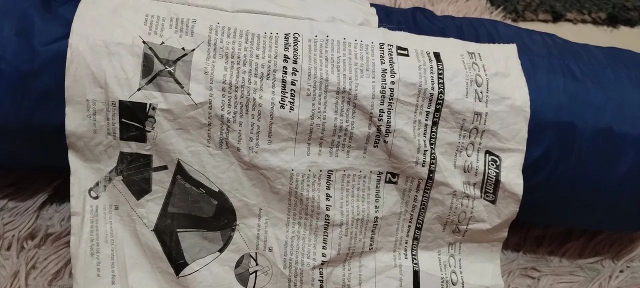 Barraca de acampamento coleman - Foto 4