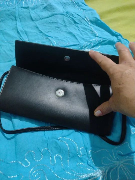 Bolsa social de ombro Preta  - Foto 4