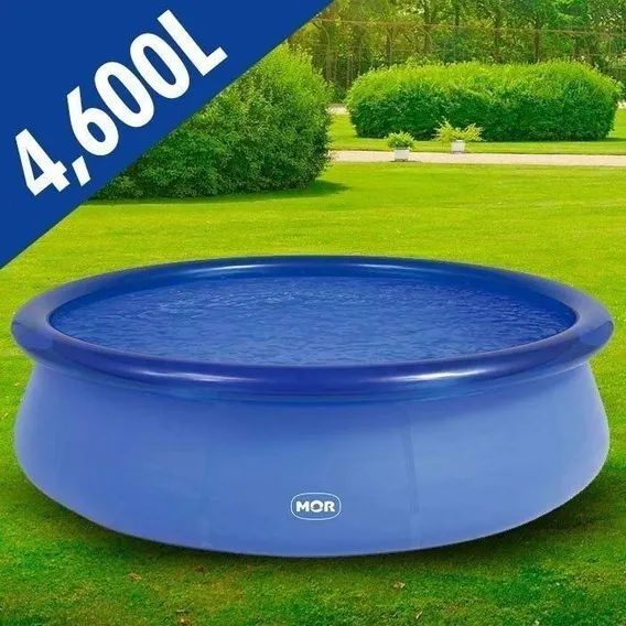 Piscina Redonda 4600 Lts Inflável Mor ( 1054) PROMOÇÃO  NA CAIXA LACRADA - Foto 2
