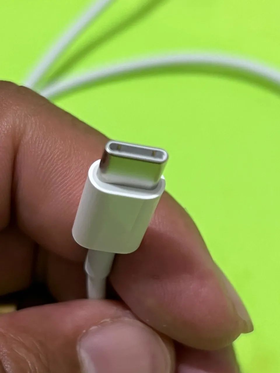 Cabo de carregador USB-C para Lightning original novo  - Foto 3