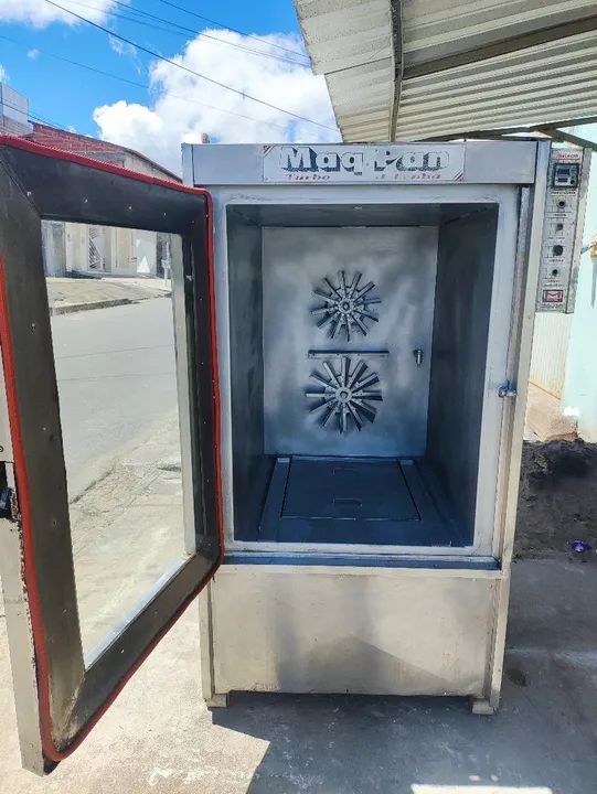 FORNO MAQ PAN TURNO A LENHA 40 ASSADEIRAS 