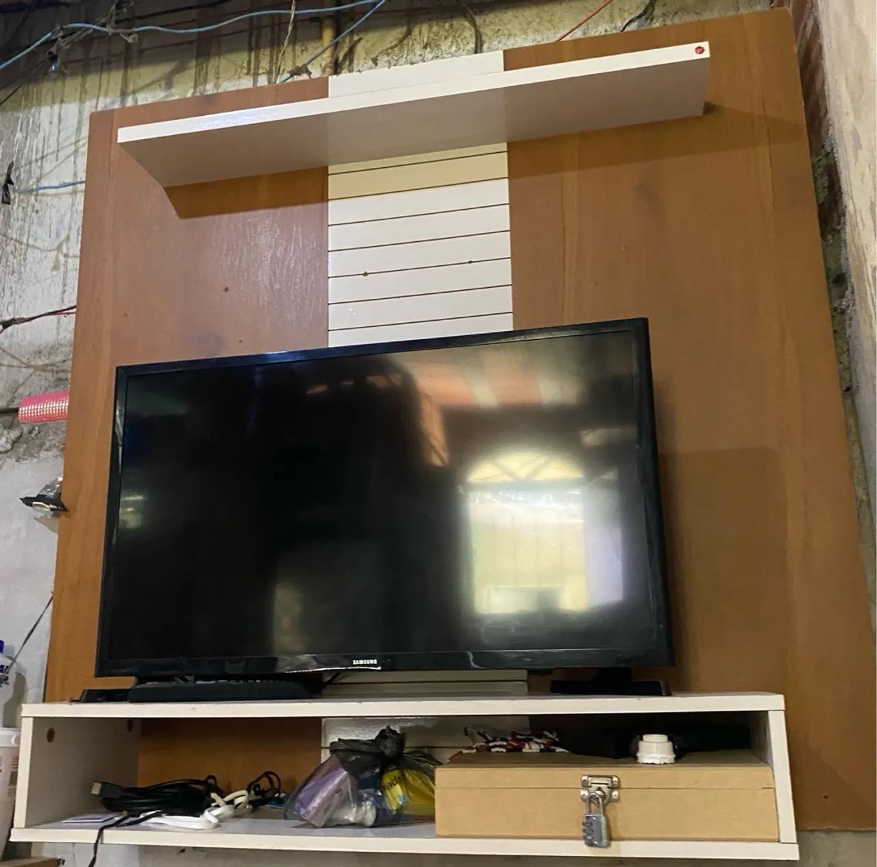 Rack para TV com Painel