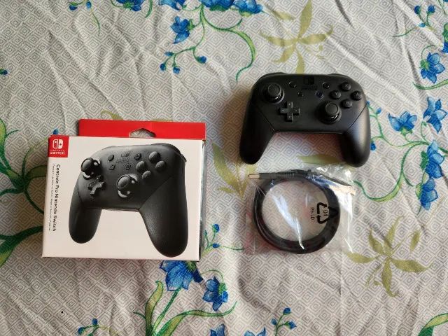Pro Controle Controle Pro Nintendo Switch - Peças e Acessórios de Vídeo Game - São ...