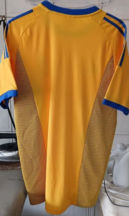 CAMISA SUECIA ADIDAS COPA 2002 COREIA JAPAO NOVA FRETE GRATIS - Foto 4