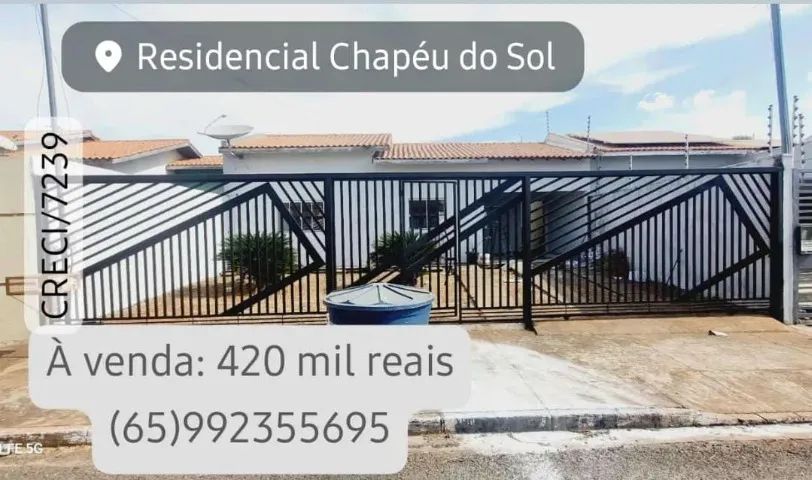 Imóvel residencial 03 quartos  à venda no Chapéu do Sol